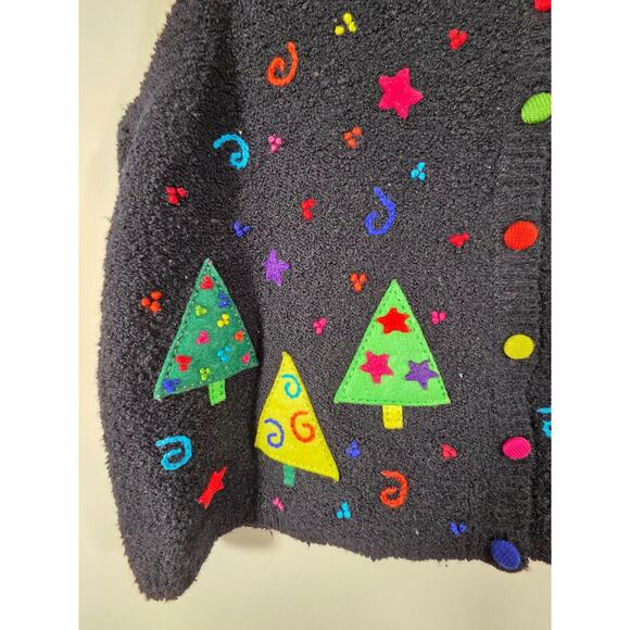 Marisa Christina Classic Christmas Collection 1999 Sweater Vest Sz L XL Vintage - Picture 3 of 7